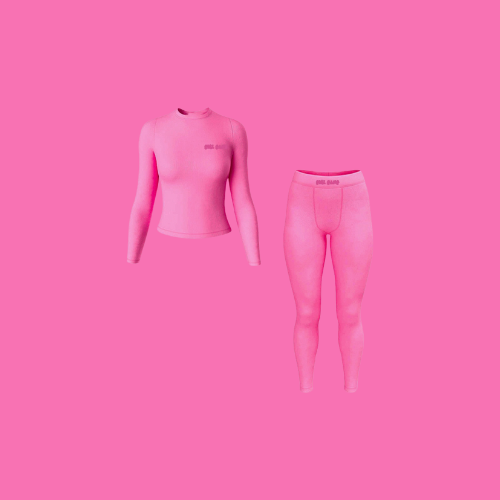 LoverGirl Pink Lounge Set